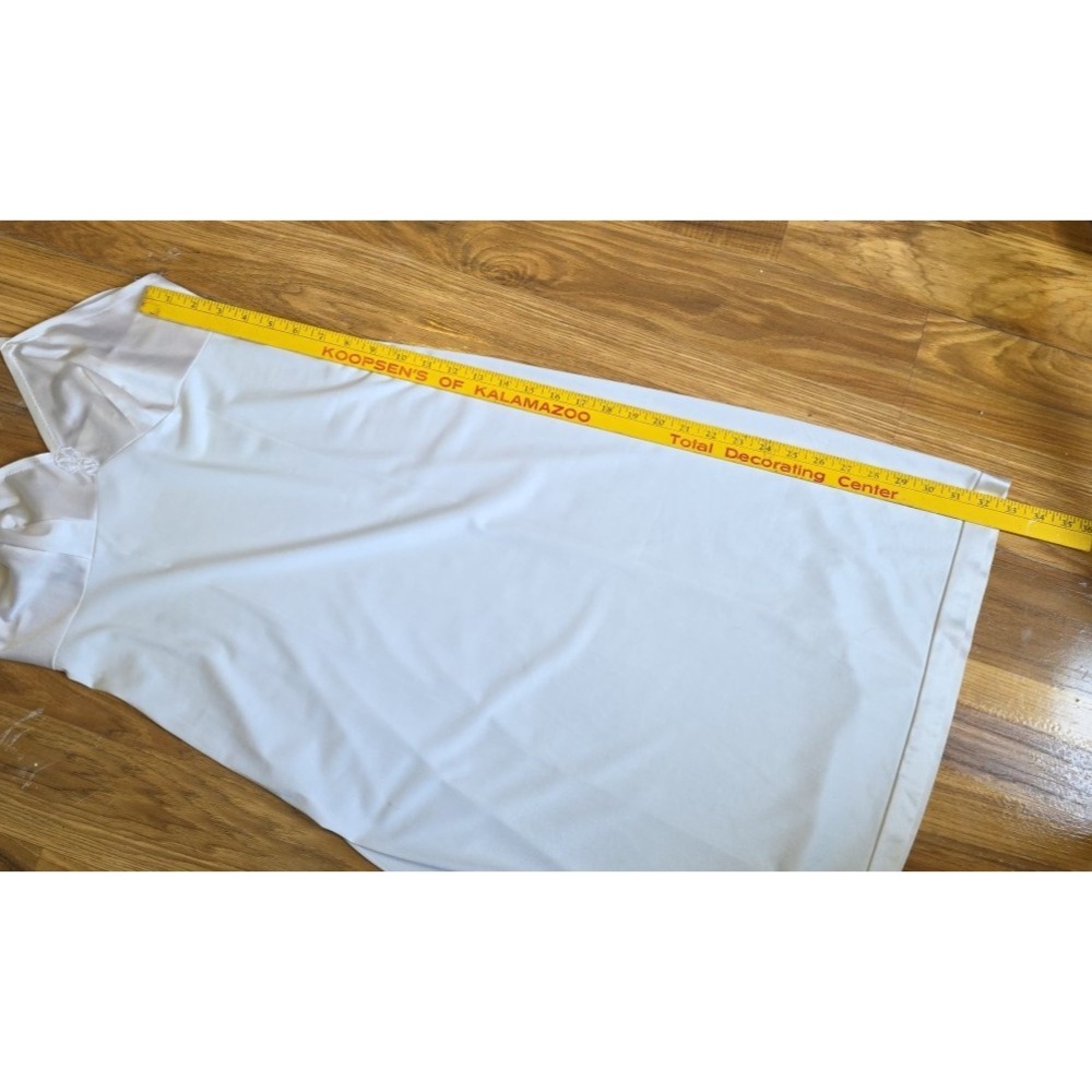 Vintage Vanity Fair Full Slip Antron III Nylon Size 34 Ivory White Fairy Prairie - Picture 14 of 14